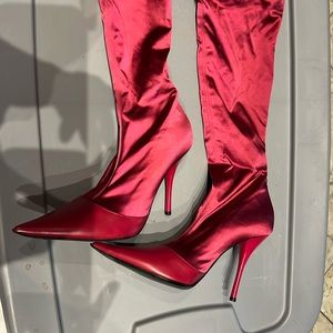 Les Tropezienes Silk Boots